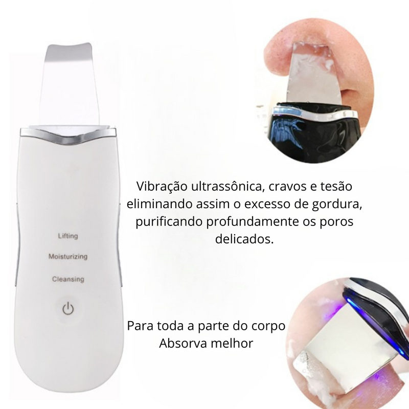 Espátula Peeling Ultrassônico-Para Cravos