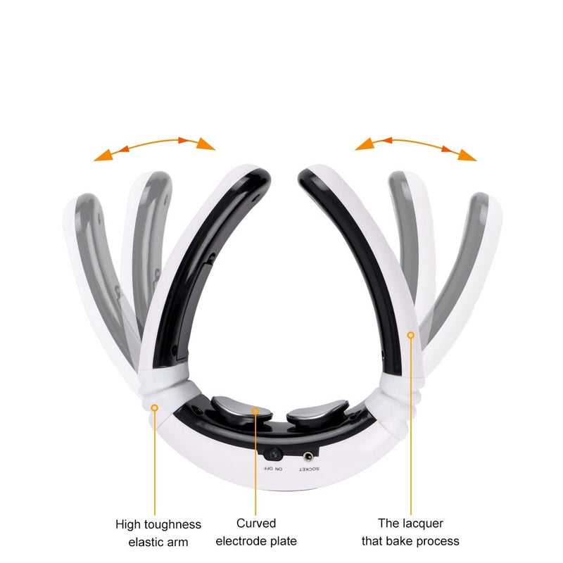 Massageador Cervical Estimulador Muscular - Portátil Pro